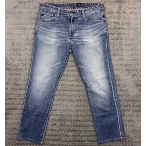 Adriano Goldschmied Jeans Mens 33x34 The Graduate Fits 33x28 Blue Denim